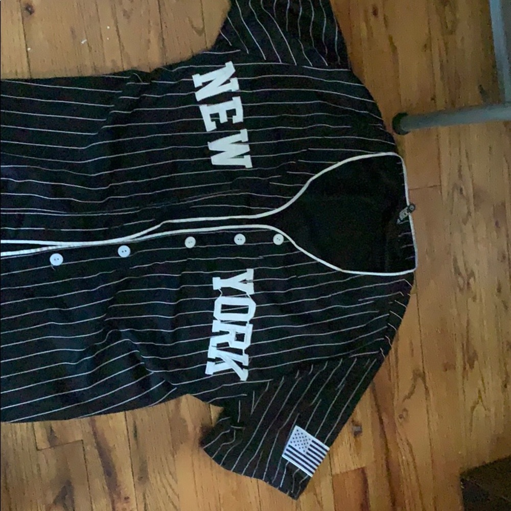 New york Baseball button down shirt